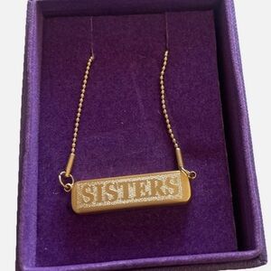 Elegant Gold 'Sisters' Necklace